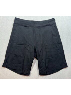 Lululemon Men's Shorts Black Athletic Gym Training Drawstring Men's Large L